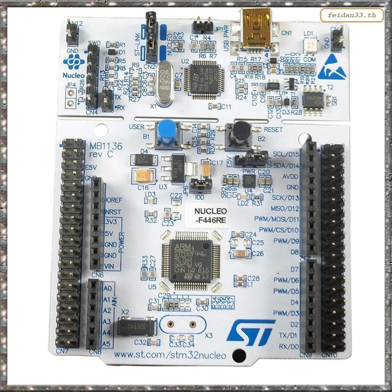 [LHY] STM32 บอร์ดพัฒนา Nucleo STM32 บอร์ดประเมิน Nucleo พร้อม STM32F446RE MCU NUCLEO-F446RE DEV EVA