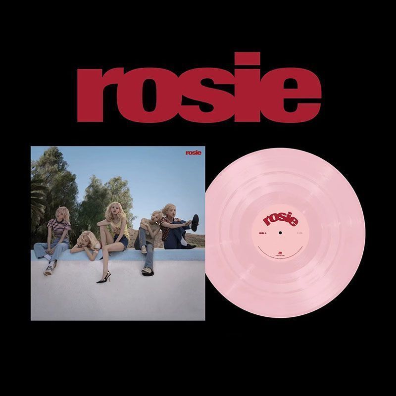 R ROSE Park Chae Young Solo อัลบั้ม solo2rosie สินค้าของแท้อย่างเป็นทางการ Polaroid Limited LP สีกาว
