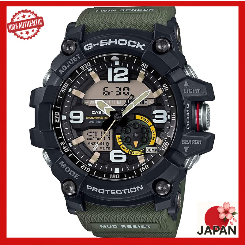 CASIO G-SHOCK Mudmaster Analog-Digital GG-1000-1A3 / GG-1000-1A3DR Overseas Model (Identical to Dome