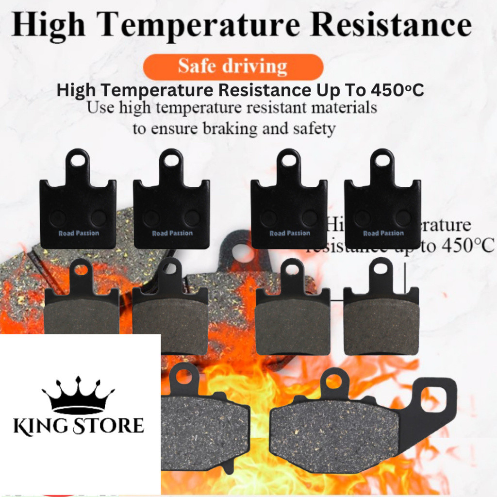 ผ้าเบรคสําหรับ KAWASAKI ZX-6RR ZX-6R ZX6R ZX6 RR ZX 600 ZX600 ZX 636 ZX636 ZX-10R ZX10R ZX 1000 ZX10
