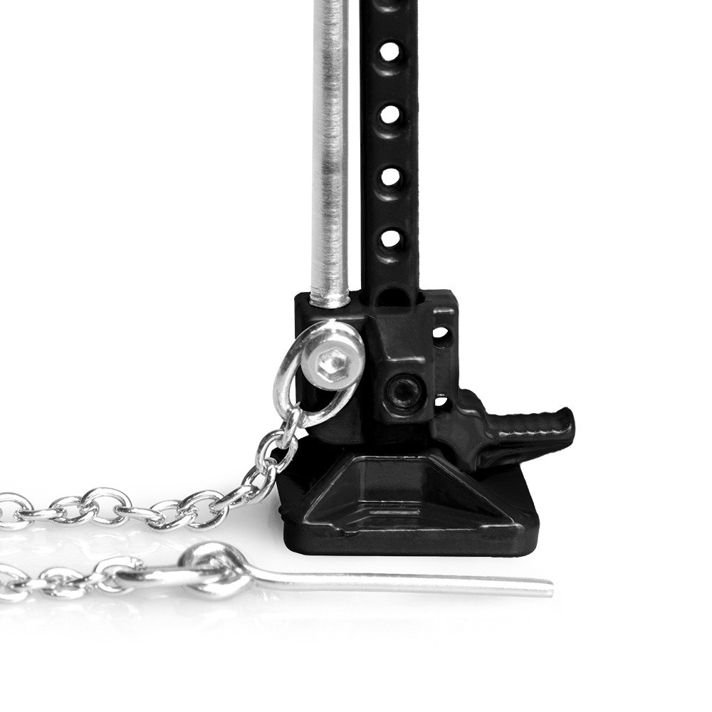 โลหะ Mini Lifting Jack, จําลองอุปกรณ์เสริมสําหรับ 1/18 1/24 RC Crawler รถ SCX24 AX24 FCX24 FCX24M