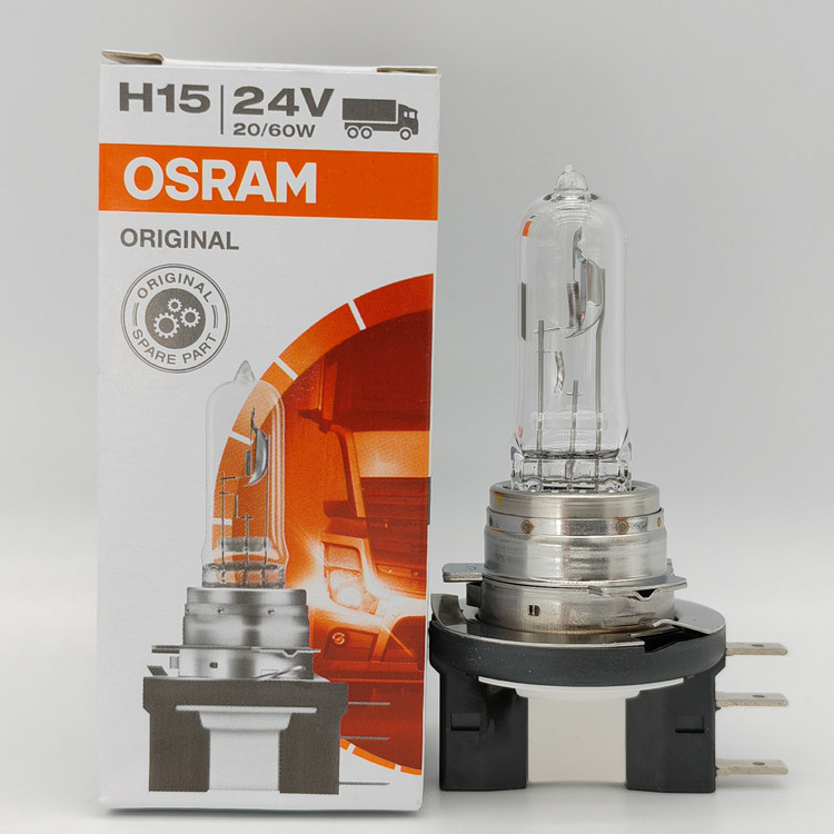 欧朗 OSRAM H15 24V 20/60W U 64177 E1 汽车原厂灯泡