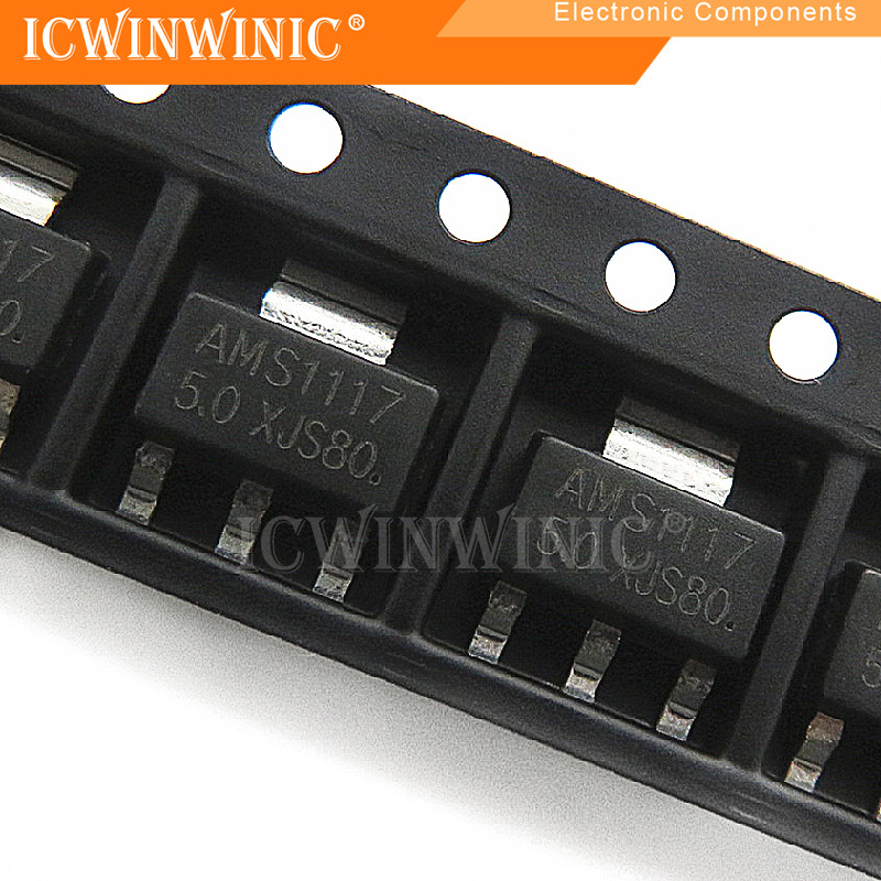 5 ชิ้น AMS1117-5.0 AMS1117 SOT-223 IC วงจรรวม