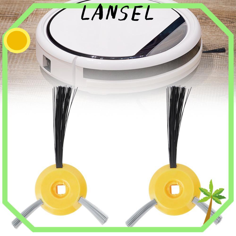 LANSEL1 เครื่องดูดฝุ่นแปรง,สีเหลืองมุมกวาดแปรงพื้นสูญญากาศ,ไนลอนทนทาน ABS หัวแปรงสูญญากาศสําหรับ Sha