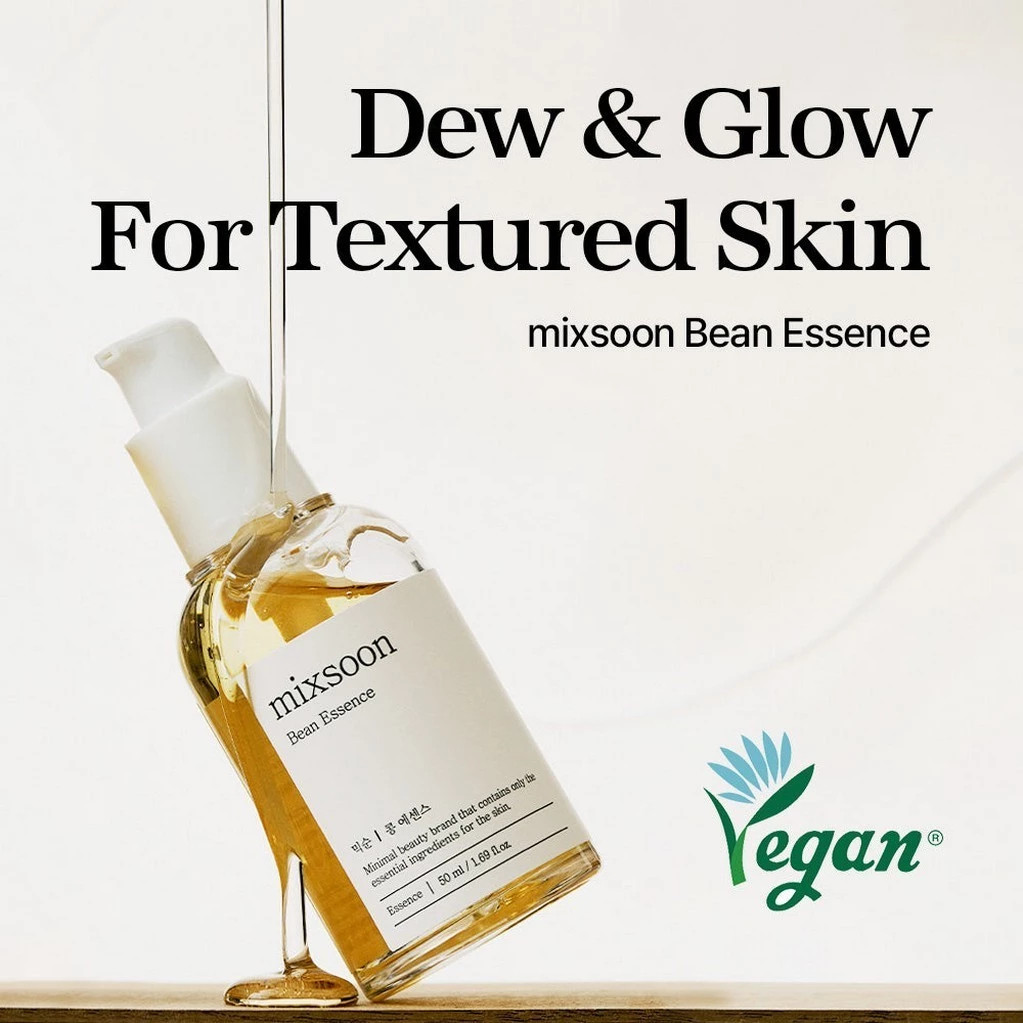 Mixsoon Bean Essence 50ml เซรั่มถั่วเหลืองหมัก ซึมไว ผลัดเซลล์อ่อนโยน ไม่เหนียว แนะนำ