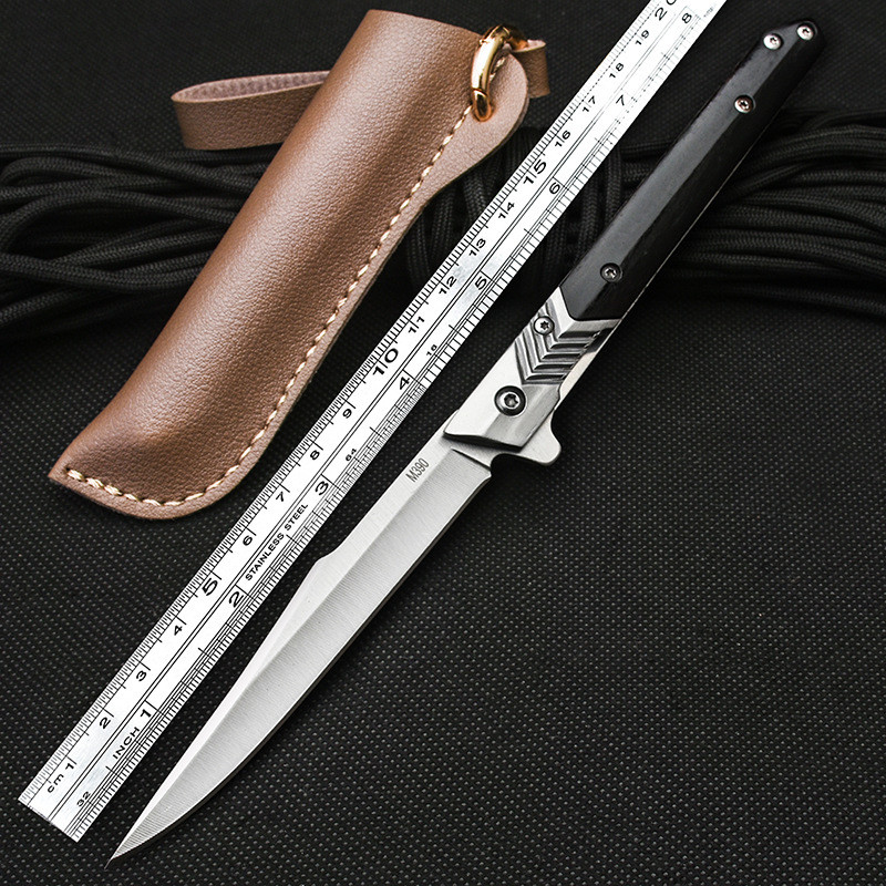 Folding fruit knife, exquisite small knife m390Outdoor diving high-hardness pocket knife Swiss army 