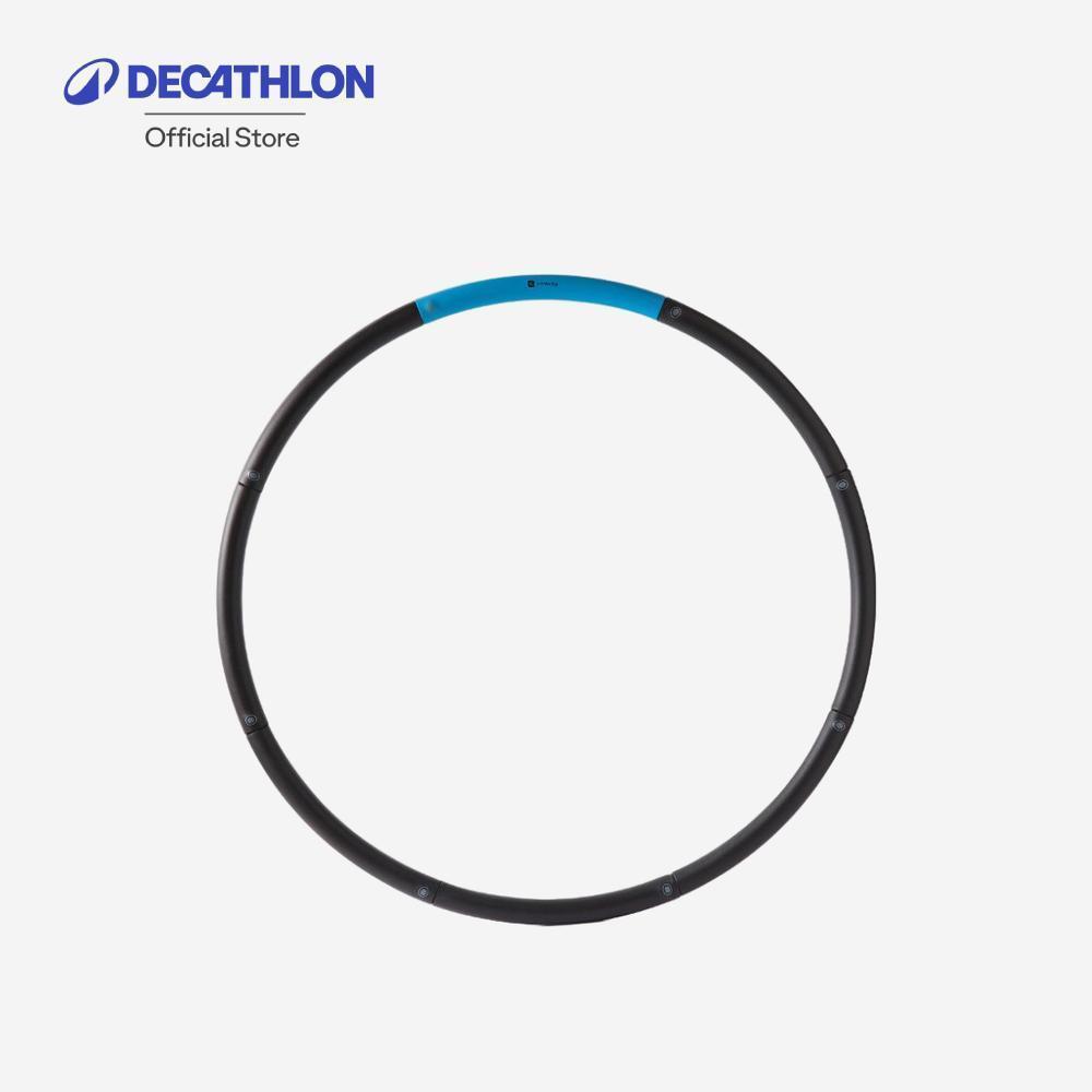 Decathlon Weighted Fitness Hoop 1.4 Kg ฮูลาฮูปถ่วงน้ำหนัก ขนาด 1.4 กก. - Black