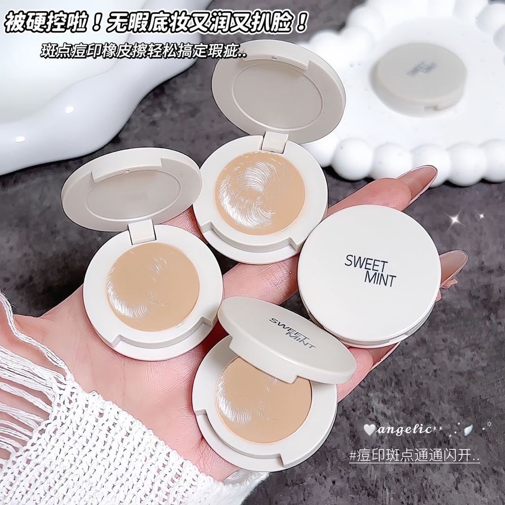 [คลังสินค้าพร้อม] SWEET MINT Zero Sense คอนซีลเลอร์ Moisturizing Service Natural Cover Dark Circles 