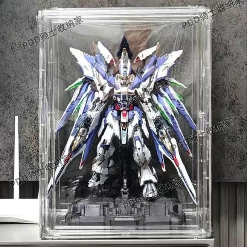 Model Sky Curtain Model Figure Guan Yu Zhao Yun Lu Bu Ao Bing Nezha Sky Curtain Anti-d Figure Storag