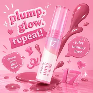 17 Glow & Glam Plumping Lip 2G เซเว่นทีน พลัมปิ้ง ลิป