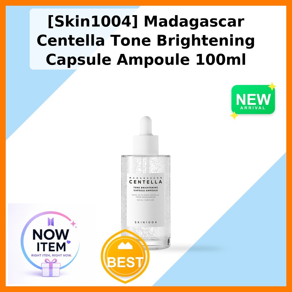 [Skin1004] Madagascar Centella Tone Brightening Capsule Ampoule 100ml / Korean Ampoule / Brightening