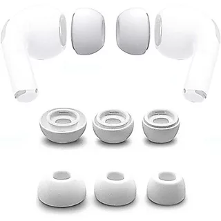 จุกหูฟังสำหรับ Air Pod Pro1 Pro2 เนื้อจุก Original สีขาว จุกยางซิลิโคน นิ่ม ใส่ได้ลงตัว