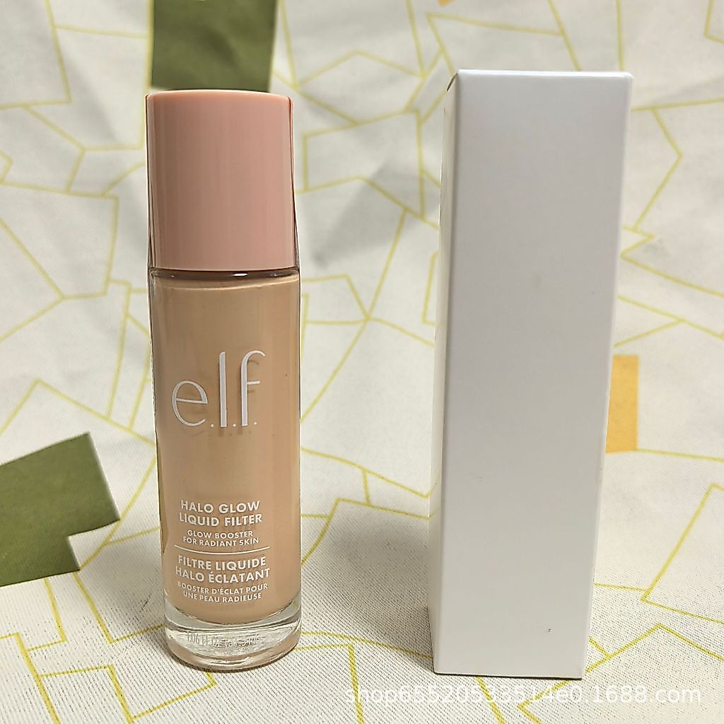Elf halo glow Liquid High Gloss Liquid Foundation รองพื้นชนิดน้ําแต่งหน้า Primer Foundation Brighten