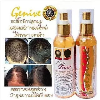 🔥ถูก Genive Hair Tonic 120ml มีอย. จีนีวี่ โทนิค สเปรย์ ลดผมร่วง บำรุงรากผมใหม่ ปลูกผม เร่งผมยาว