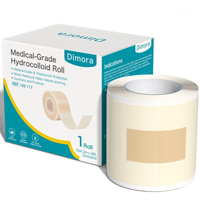 Dimora Medical-Grade Hydrocolloid Acne Patch, Acne spot treatment, Cuttable Overnight Pimple Patch, 
