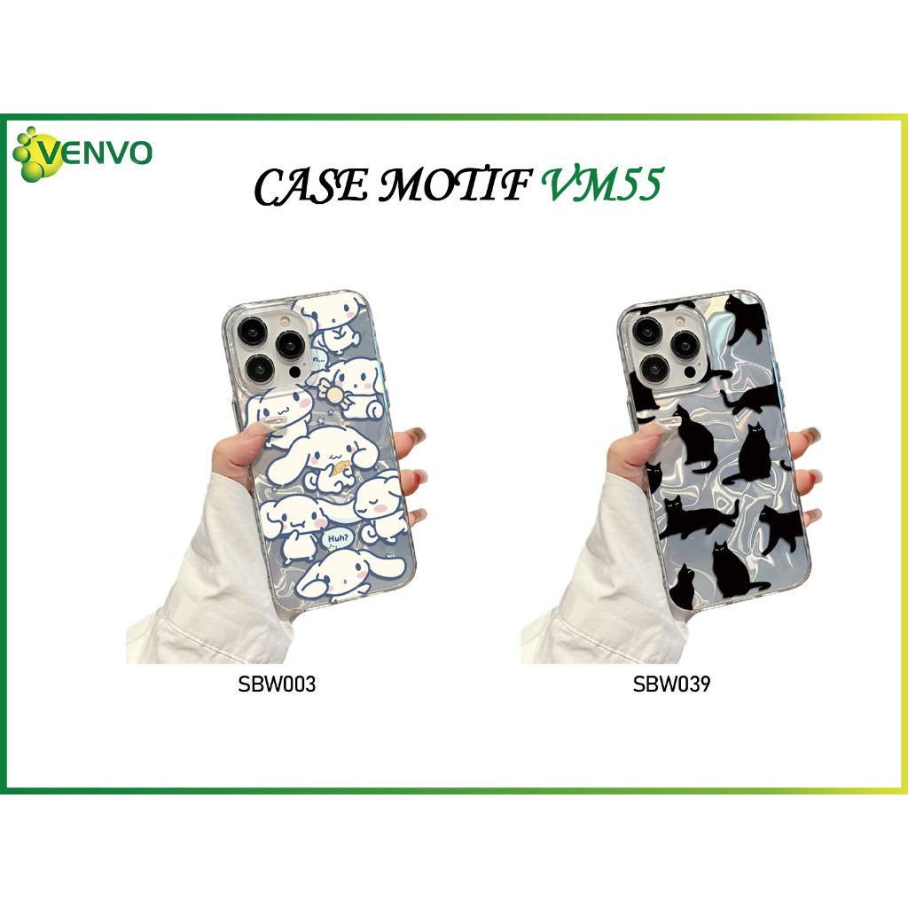 VENVO - VM55 Case Motif Image Oppo A6 A6X 2025 A6 Pro 4G 5G Reno 15 5G
