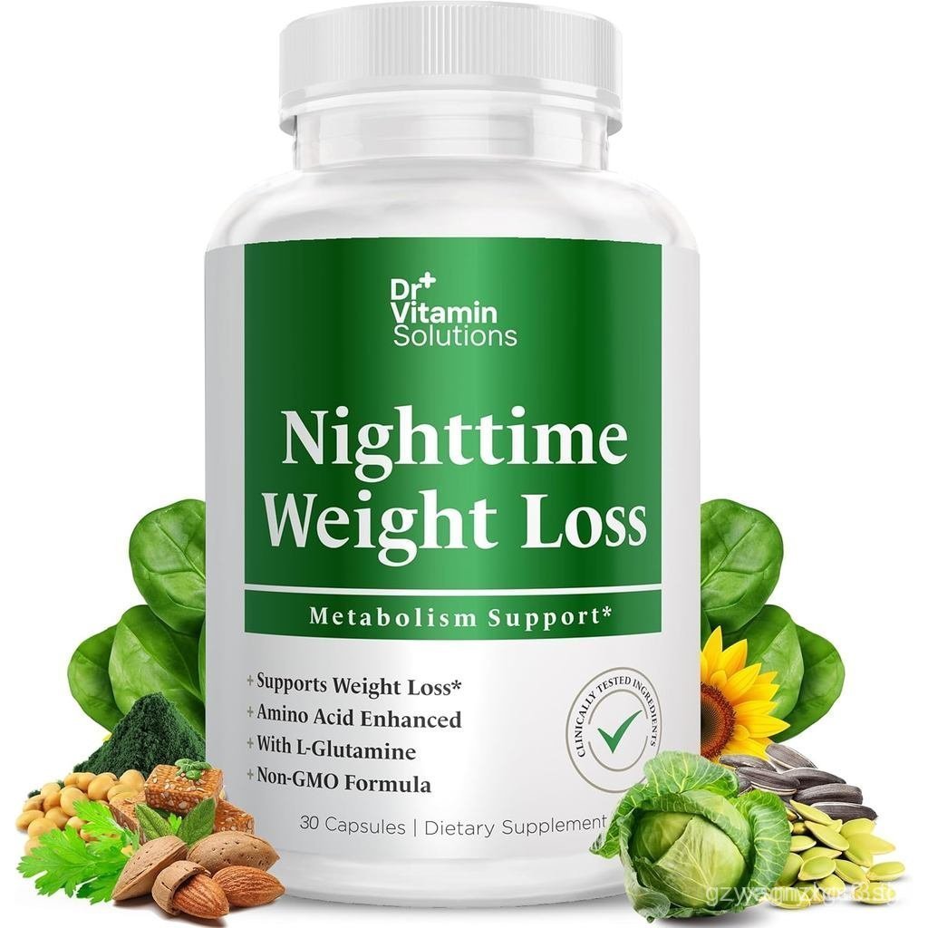 DR VITAMIN SOLUTIONS อาหารเสริมเตาไขมัน Nighttime - Appetite Suppressants for Weight Loss - Night-Ti