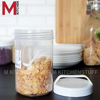 M KITCHEN กล่องอาหาร กล่องใส่นมผง กระปุกใส่นมผง กล่องใส่เมล็ดกาแฟ กล่องใส่อาหาร กล่องถนอมอาหาร (C0)