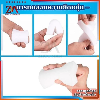 ฟองน้ำทำความสะอาด ใช้แค่น้ำเช็ดทำความสะอาด วัสดุพิเศษปลอดภัย ไร้สารเคมีตกค้าง ขจัดคราบหนัก คราบฝัง