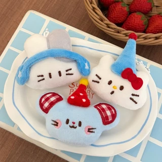 พร้อมส่ง พวงกุญแจ แต่งจี้ตุ๊กตาการ์ตูนน่ารัก สำหรับติดตกแต่ง น่ารักมาก สําหรับห้อยกระเป๋า