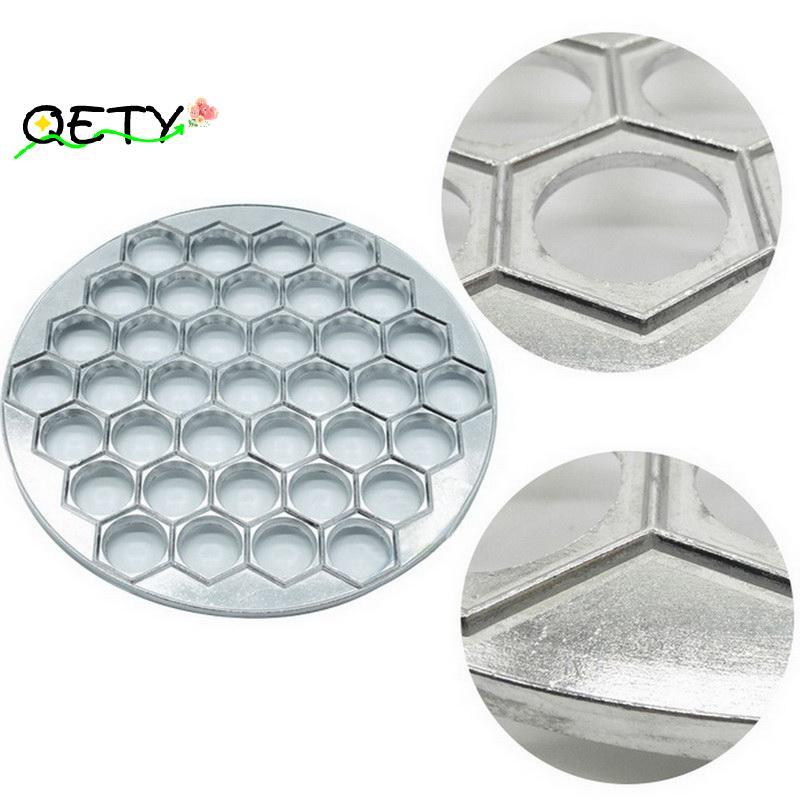 [qetyellow] Dumpling Mould พลาสติก Ravioli Maker อุปกรณ์ครัว Ravioli Maker DumplingsMaker TH