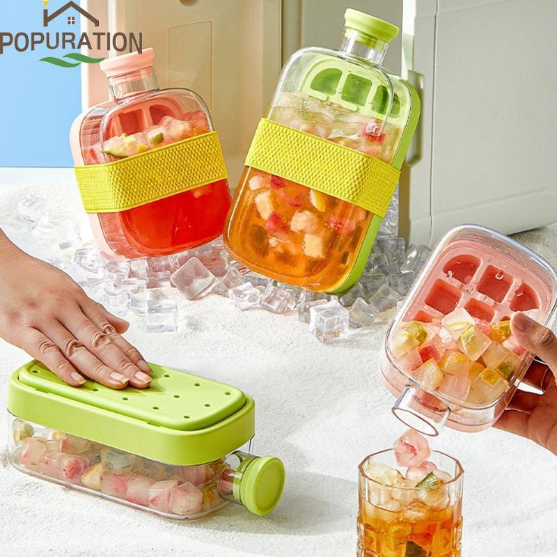 POP Functional Ice Cubes ทําขวด Ice Mould สําหรับฤดูกาลและเครื่องดื่ม