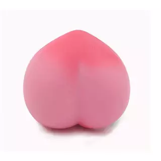 พร้อมส่ง ของเล่นบีบสกุชชี่ รูปพีชสีชมพู Squishy Peach บีบนุ่ม Slow Rising เนื้อนิ่ม คืนตัวช้า ของเล่นคลายเครียด