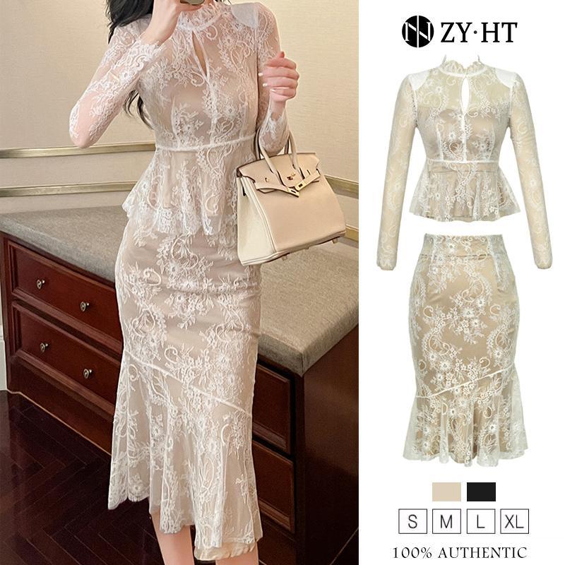 ZY·HT เดรสผู้หญิง เดรสสีดำ เดรสสีดำ เดรสเข้ารูป เดรสไปงานแต่ง ผ้าสูท โชว์หลัง เดรสออกงาน เดรสเซ็กซี่203913/2