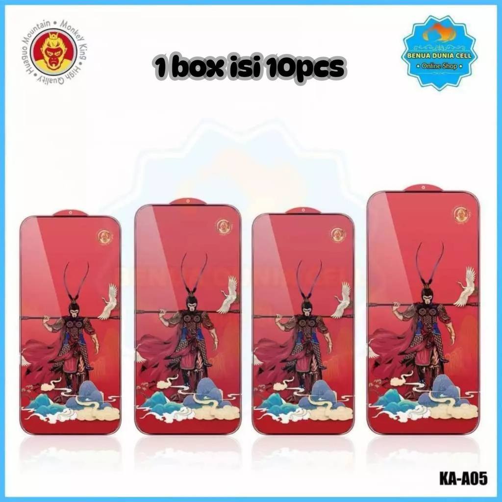 KA - A05 1 กล่องแก้วเทมเปอร์ 10 ชิ้น MONKEY KING สําหรับ XIAOMI POCO C40 C71 C81 PRO C85 F3 F3 GT F4