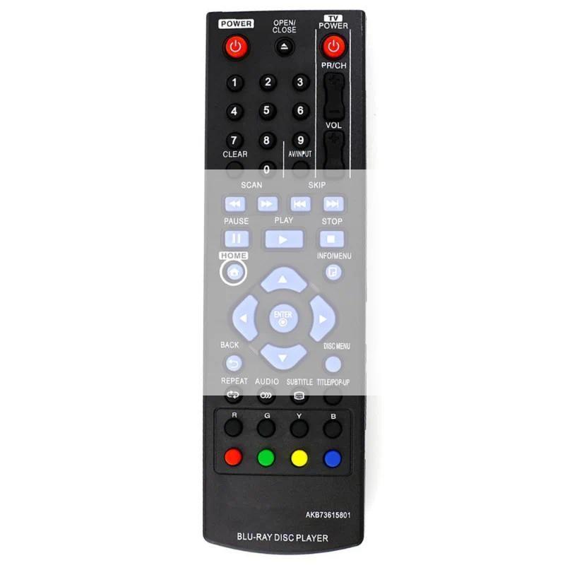 AKB73615801 Replace Remote Control For Blu Ray DVD Player Fits BD220 BD630 BP125