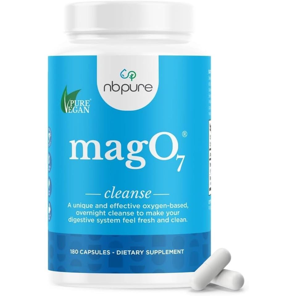 NbpureMagO7-ColonCleanse&Detox-OccasionalConstipationRelief,StoolSoftener,&SupportbloatingforMen&Wom