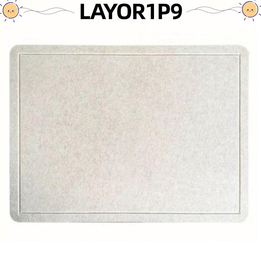 LAYOR1P9 Felt Puzzle Board,พับลื่นปริศนา,Feltจิ๊กซอว์Padหนาขนาดใหญ่ Moisture-proof Puzzle Saver Pad 