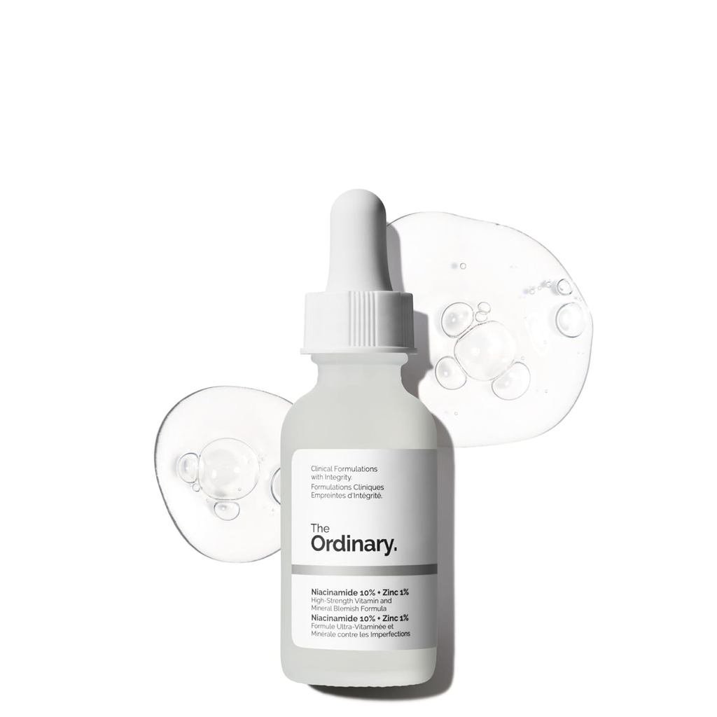 The Ordinary Niacinamide 10% + Zinc 1%, Smoothing Serum สําหรับ Blemish-Prone Skin P8AF