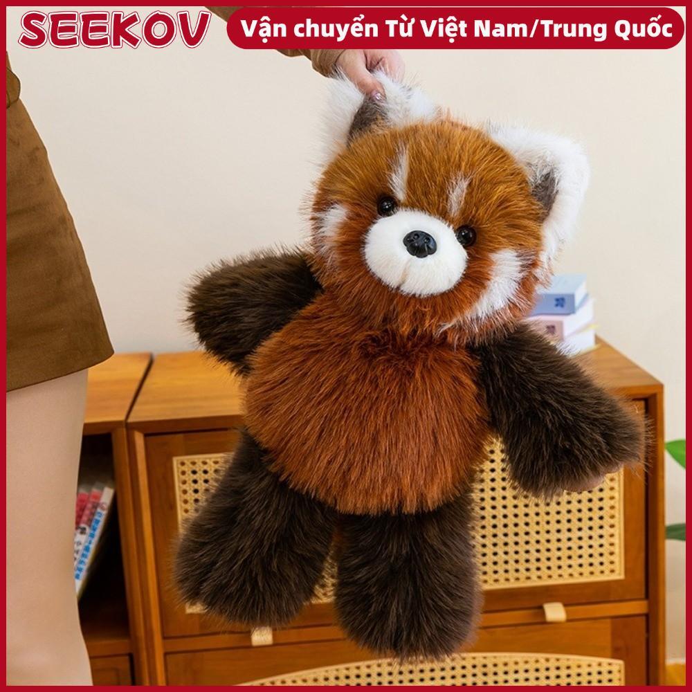 SEKOV ตุ๊กตาสัตว์หมอน Plush, Raccoon Panda Run ของเล่นตุ๊กตา, ออกแบบตุ๊กตา Plush Soft Fluffy ตุ๊กตา 