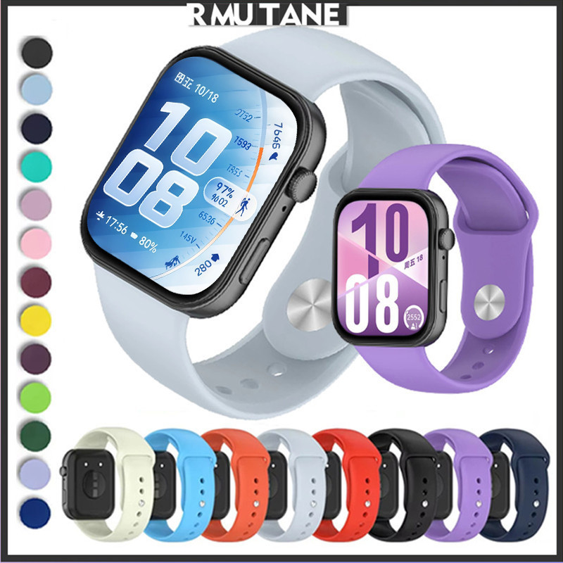 สายรัดซิลิโคนอ่อนสำหรับนาฬิกา for Smartwatch Huawei Fit 5 5 Pro 4/4 Pro/3 สายรัดยางเปลี่ยนกีฬาสำหรับ for Huawei Fit 3