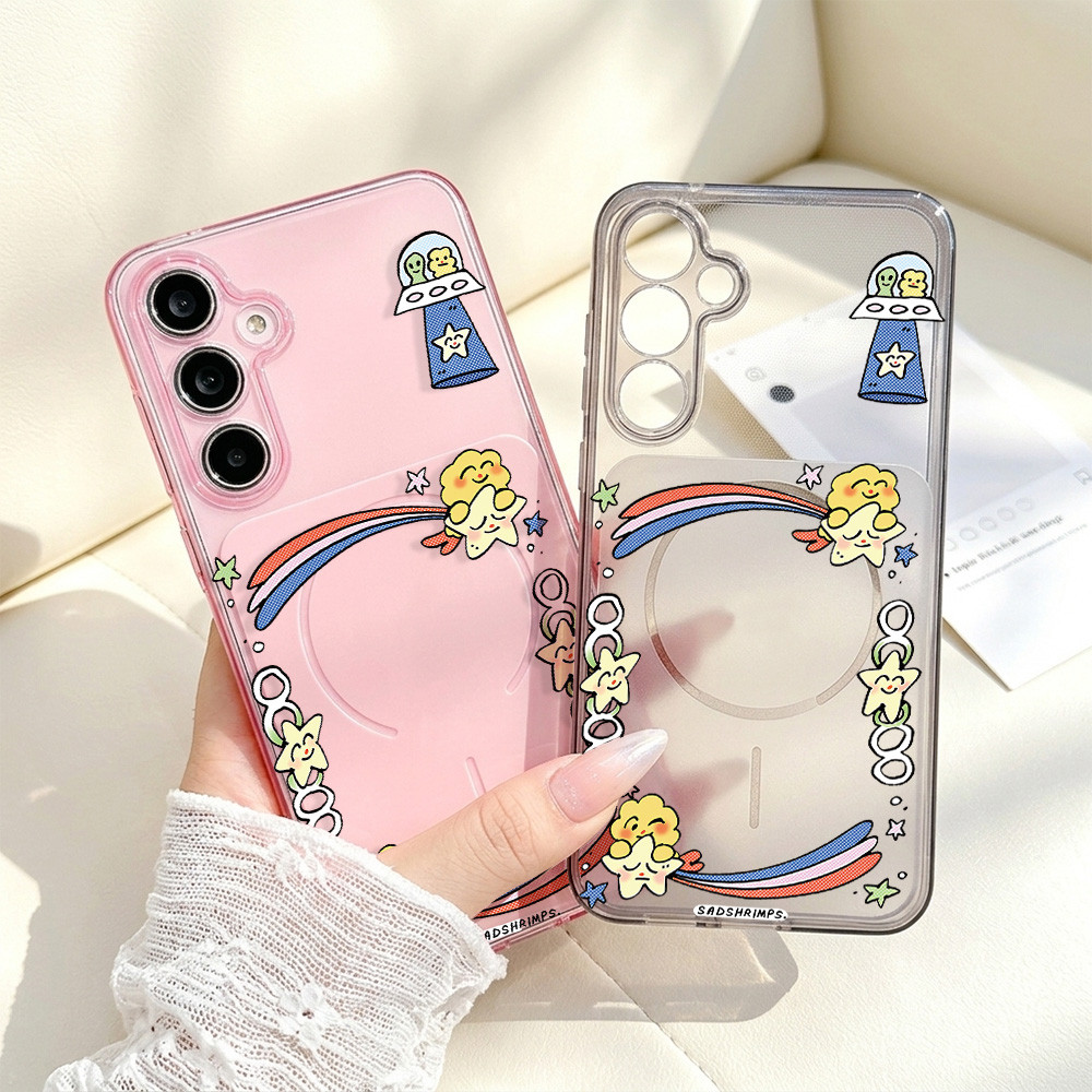 เคสมือถือ For Samsung A56 A07 A57 A06 A55 S25 S26 Ultra A15 A16 A17 A34 A36 A37 A54 A35 S24 FE TPU เคสกันกระแทกแบบนุ่ม