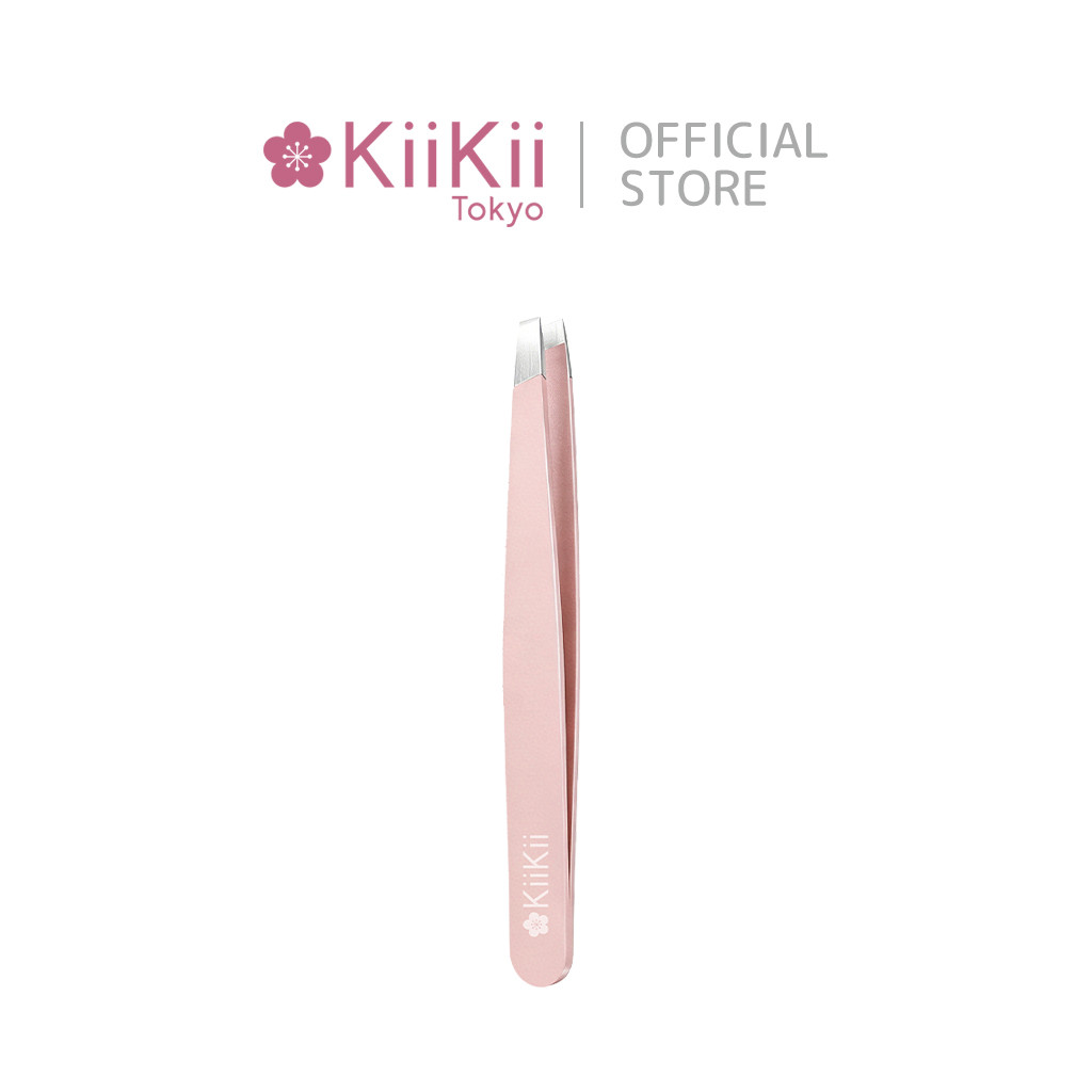 KiiKii อุปกรณ์กำจัดขนบนใบหน้า กำจัดสิวเสี้ยนถอนหนวด สแตนเลสปลายแหลม แหนบคิ้วแบบมืออาชีพพกพาง่าย