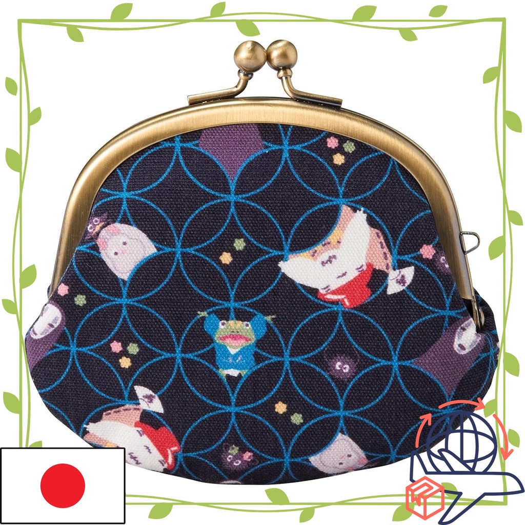 【Direct From Japan】Marushin Pouch Ghibli Spirited Away Gods and Konpeito 1165041700 H9×W11cm 【Sakura