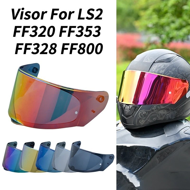 Visors สําหรับ LS2 FF320 Stream FF353 Rapid FF328 FF800 หมวกกันน็อครถจักรยานยนต์เปลี่ยนเลนส์พิเศษ B