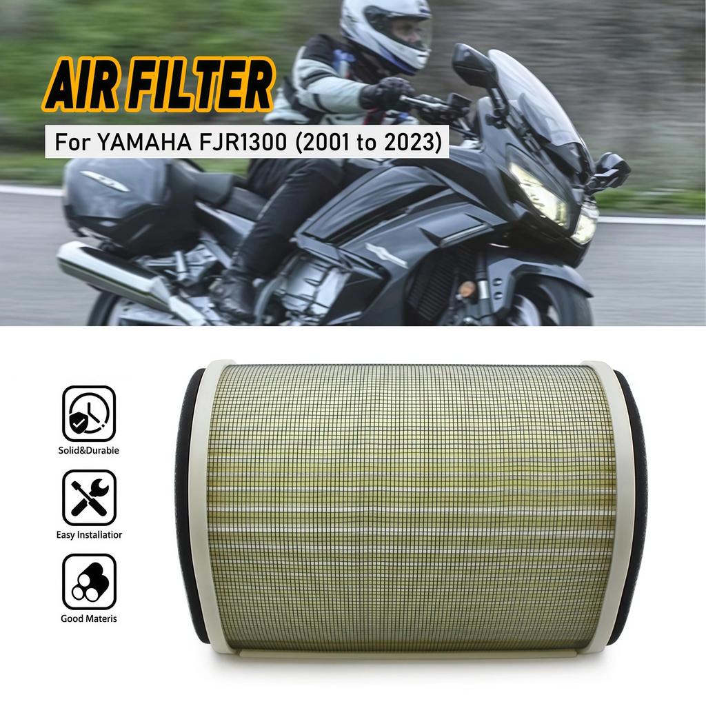 Bรถจักรยานยนต์กรองอากาศสูงสําหรับ Yamaha FJR1300 FJR1300A FJR1300AS FJR1300AE FJR 1300 5JW-14451-00-