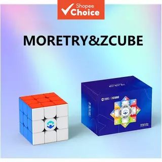 ZCUBE Tianma X3 ลูกบาศก์มายากลแม่เหล็กเร็ว 3x3 | 48/64 แม่เหล็ก รุ่นคู่, แกนแม่เหล็ก & ระบบสปริง, พร้อมขาตั้งกล้อง & เครื่องมือ