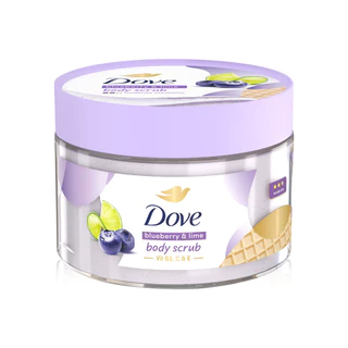 Dove Lime Berry Body Scrub 280g โดฟ สครับขัดผิวกาย เผยผิวโกลว์เปล่งประกาย กลาสสกิน.