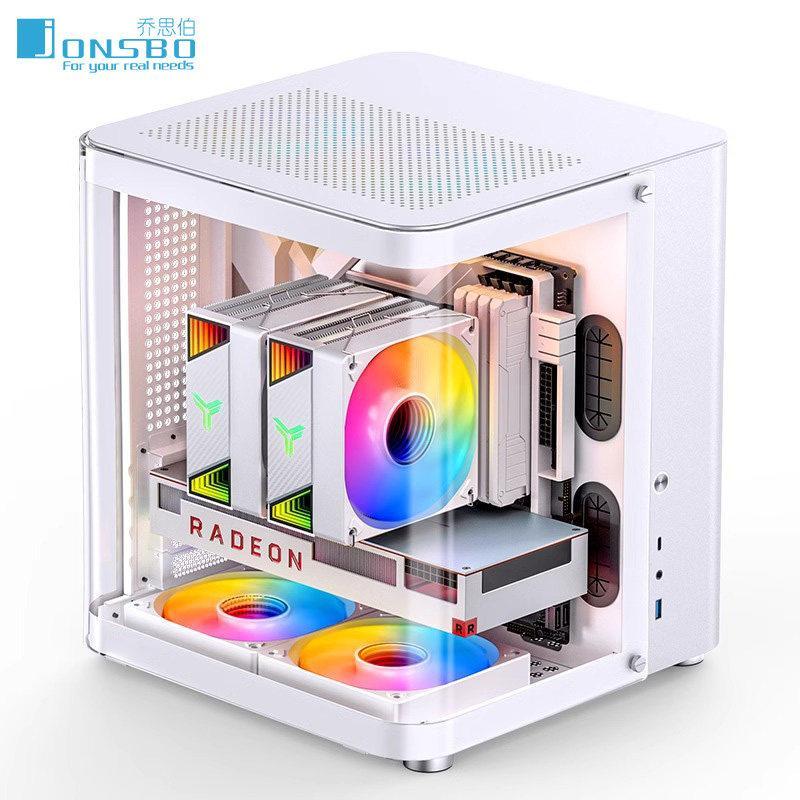 JONSBO JONSBO TK1 Starship Cabin ถังปลา Sea View Room อลูมิเนียม MATX ด้านหลังใส่ 240 ระบายความร้อนด