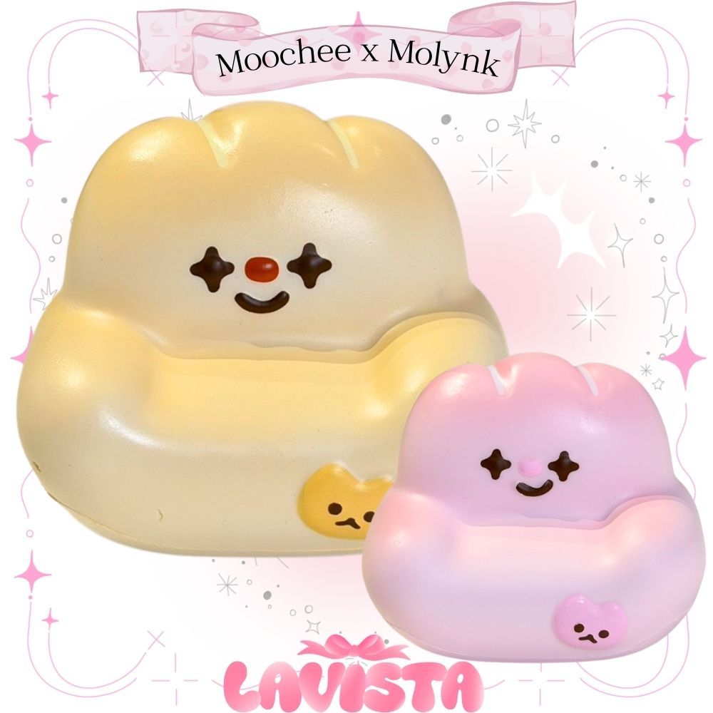 [ส่งจากไทย] Molynk x Mooche สกุชชี่รุ่นSofa Bread เนื้อหนึบกลิ่นหอมฟุ้ง