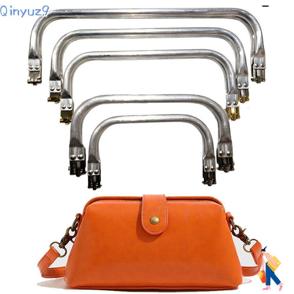 QINYUZ9 Kiss Clasp Handle, กระเป๋าเย็บโบราณ Bronze โลหะกระเป๋ากรอบ Handle, Retro Kiss Clasp ล็อคกระเ