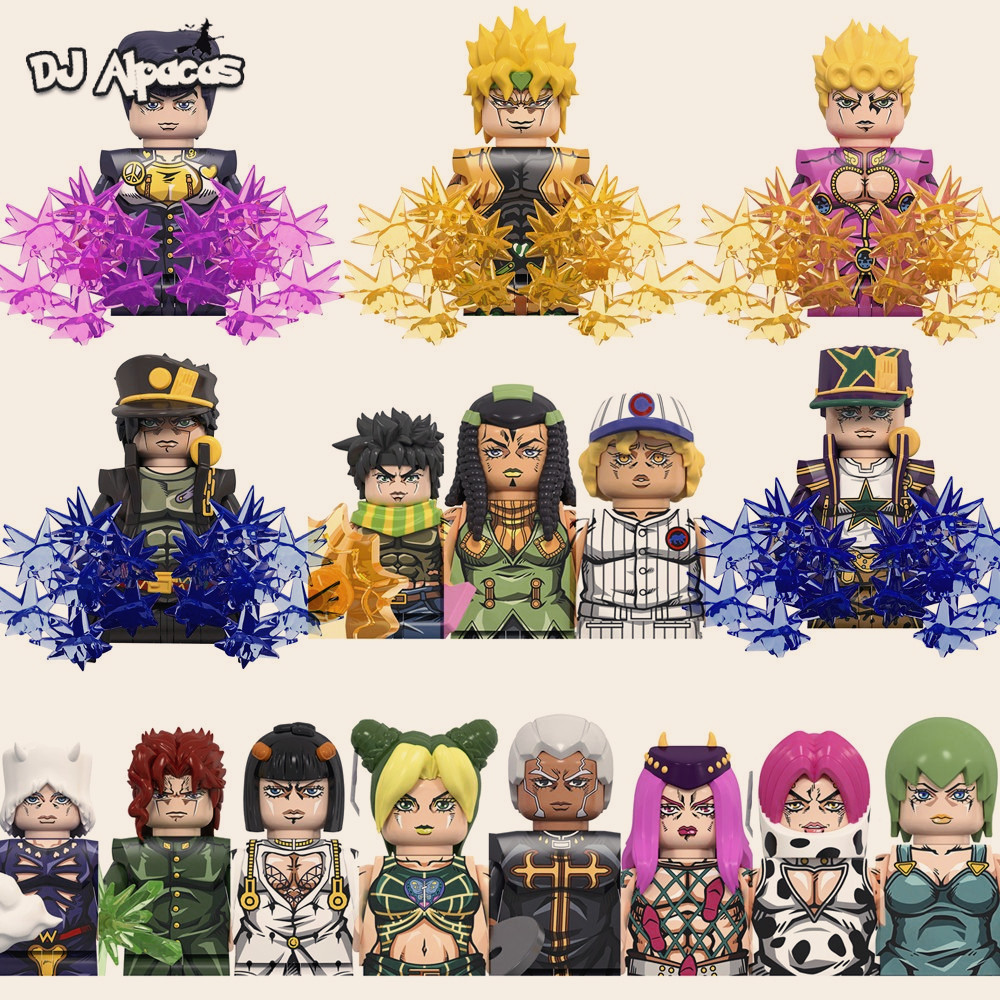 มินิฟิกเกอร์ Josuke Kujo ของเล่นตุ๊กตาสะสม Jotaro Kujo Jotaro