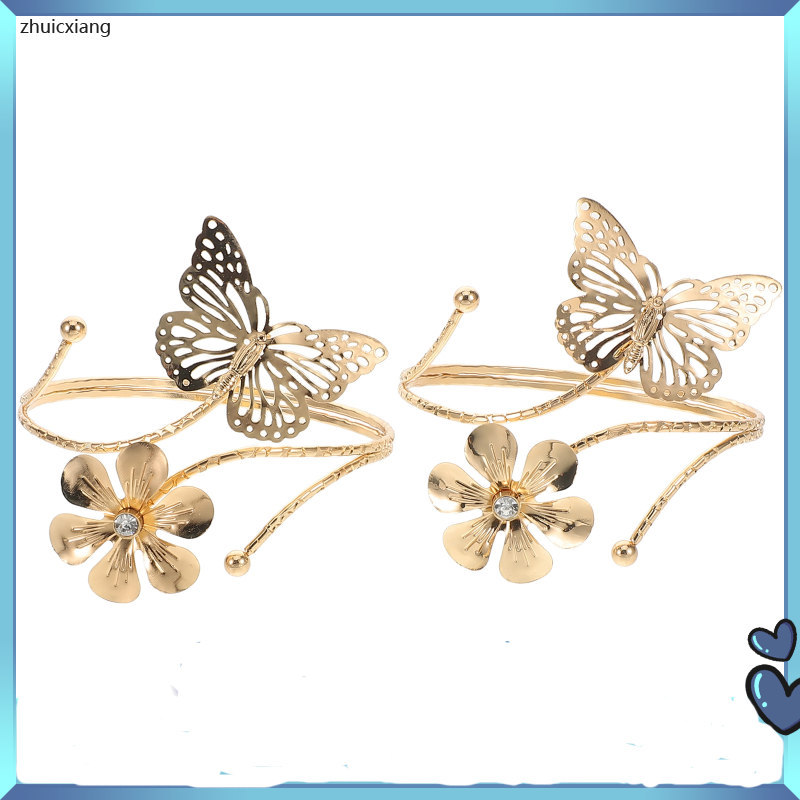 2 ชิ้นผ้าม่านผีเสื้อ Tiebacks Apartment Friendly แขวน 10.00X9.00X9.10CM สีทอง