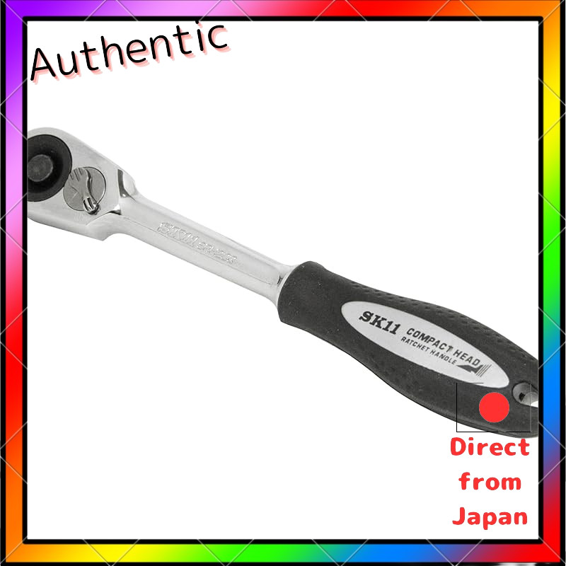SK11 Ratchet Handle with Various Drive Sizes and Optional Grip, Flex, and Long Versions