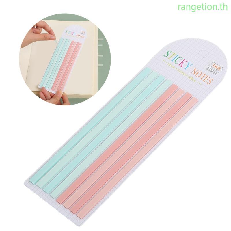 RAN รับผิดชอบได้ Writable Stick Index Tabs Book Tabs Flags เครื่องหมายหน้ากาว