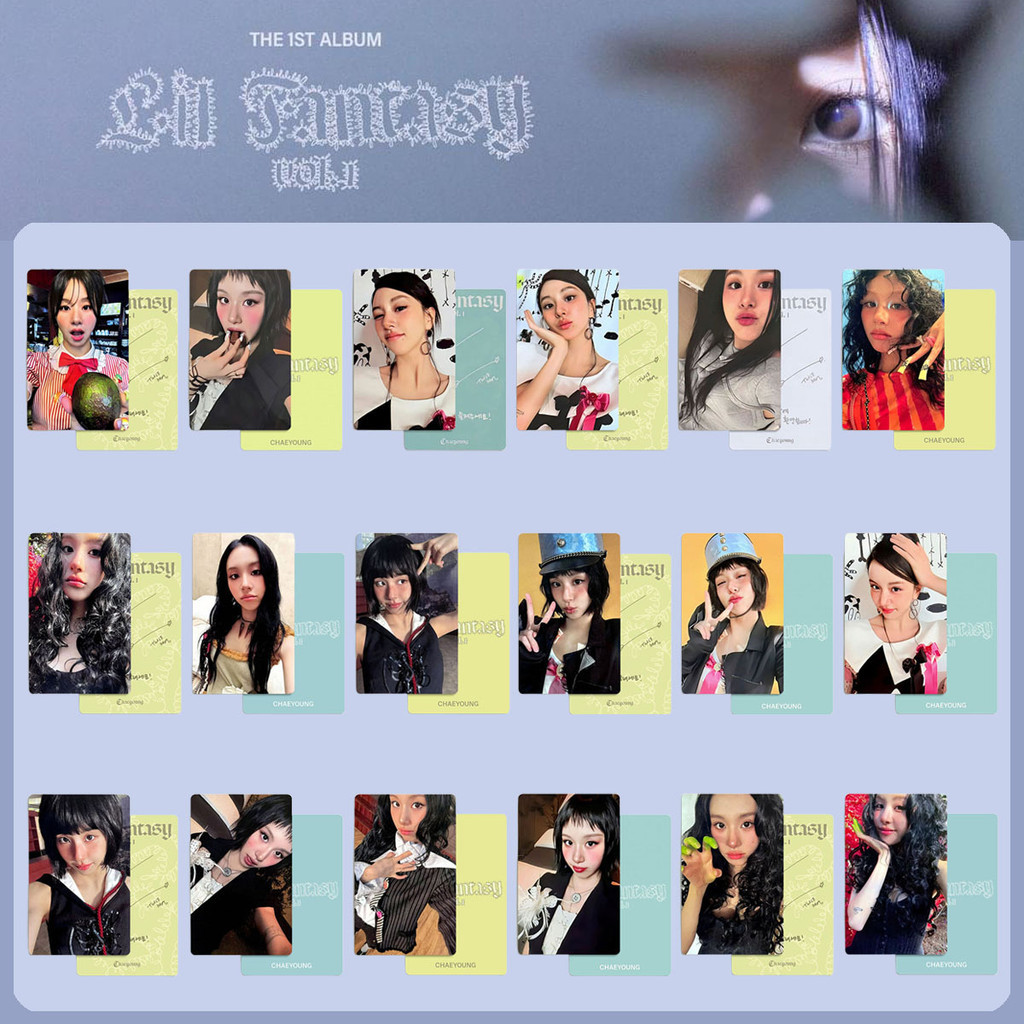 TWICE สินค้า Photocard CHAEYOUNG Son CHAEYOUNG SOLO อัลบั้ม Photocard Bonus Card LILL FANTASY